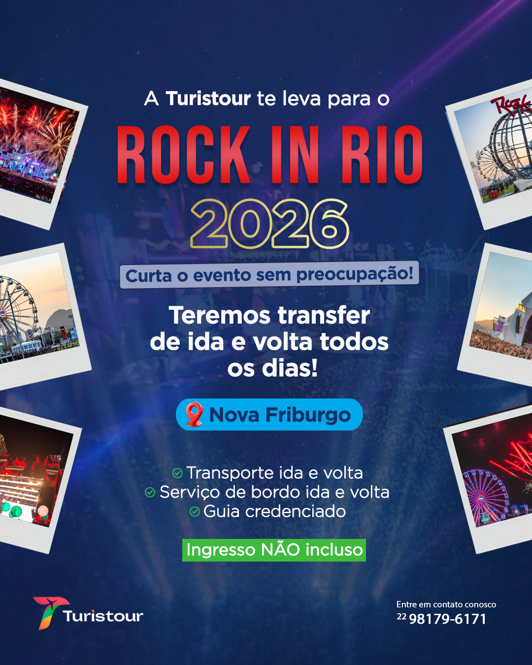 Transfer para Rock in Rio